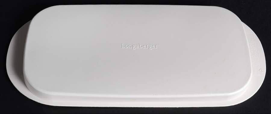 Woven Traditions Ivory Plastic Lid for Loaf Pan by Longaberger-1