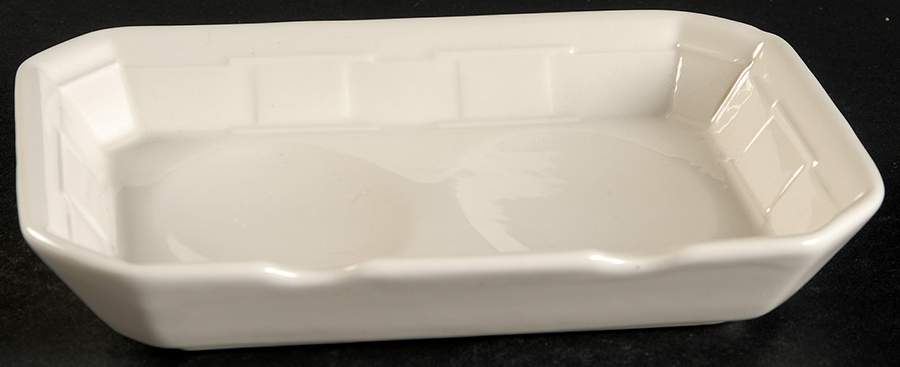 Woven Traditions Ivory Double Spoon Rest/Holder by Longaberger-1