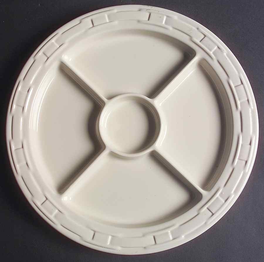 Woven Traditions Ivory 5-Part Relish by Longaberger-1