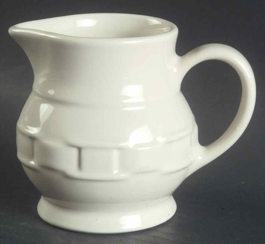 Woven Traditions Ivory Creamer by Longaberger-1
