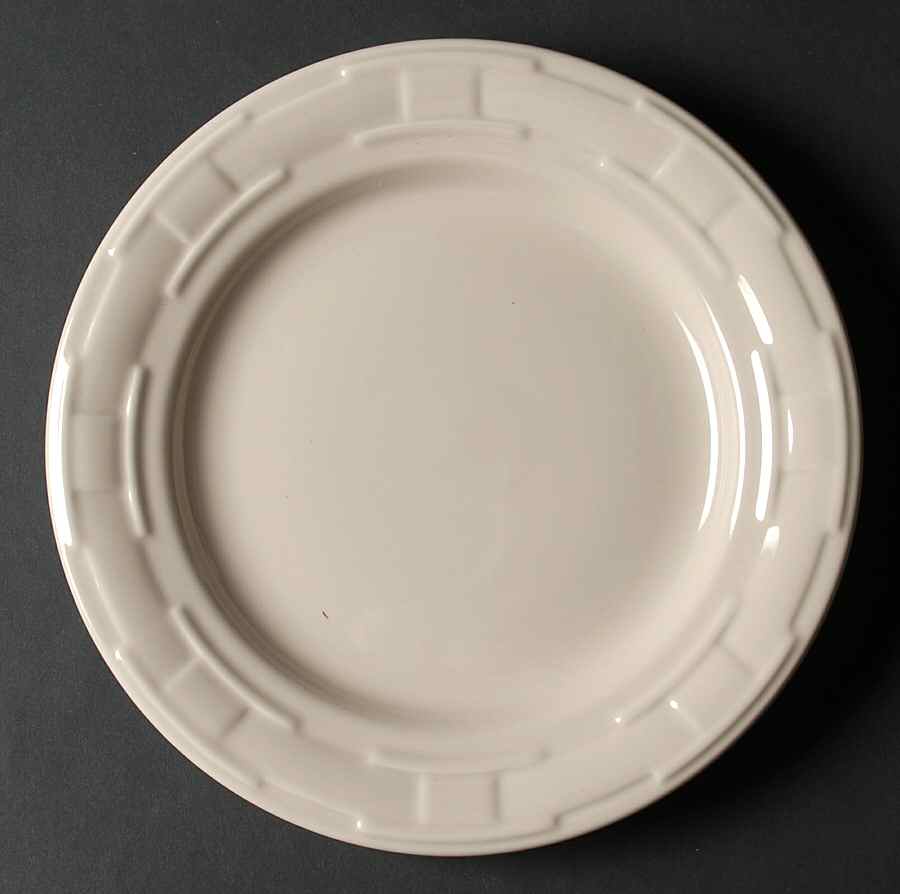 Woven Traditions Ivory Luncheon Plate by Longaberger-1