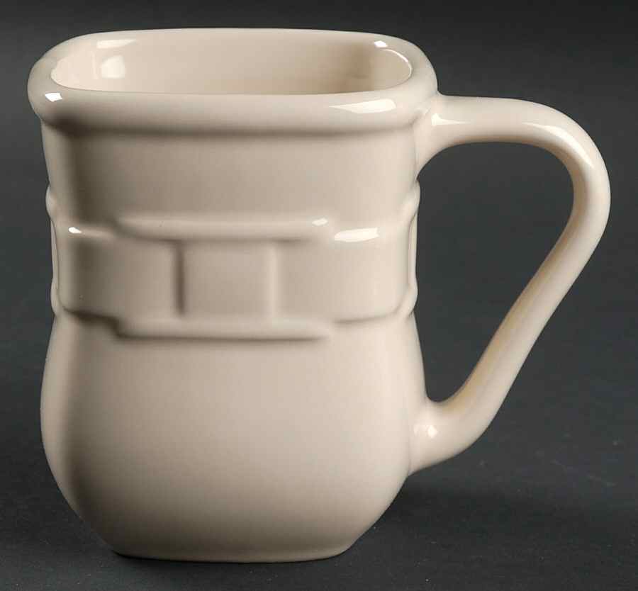 Woven Traditions Ivory Mug by Longaberger-1