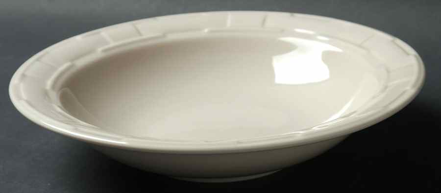 Woven Traditions Ivory 9" Individual Pasta Bowl by Longaberger-1