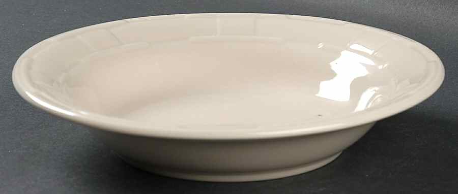 Woven Traditions Ivory Rim Soup Bowl by Longaberger-1