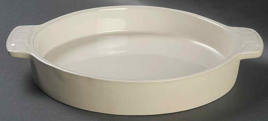 Woven Traditions Ivory Cake Pan by Longaberger-1