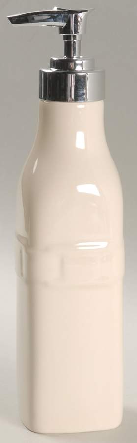 Woven Traditions Ivory Lotion/Soap Dispenser by Longaberger-1