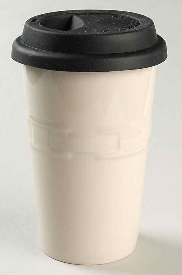 Woven Traditions Ivory Travel Tumbler & Silicone/Plastic Lid by Longaberger-1