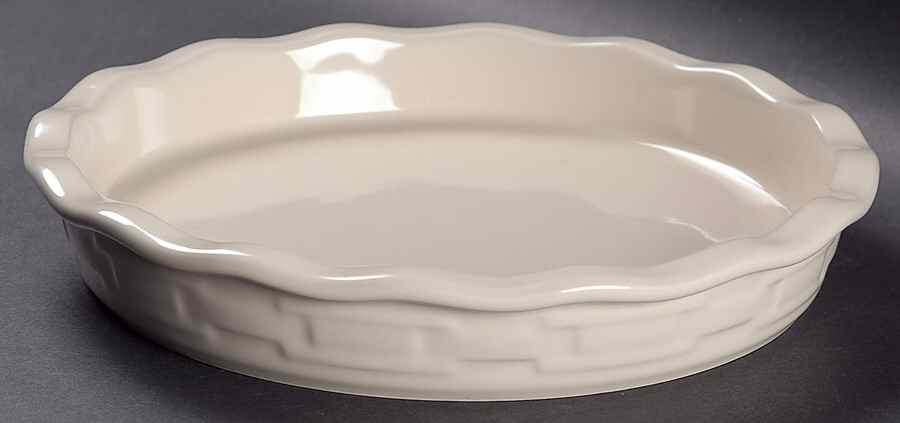 Woven Traditions Ivory Tart Dish by Longaberger-1