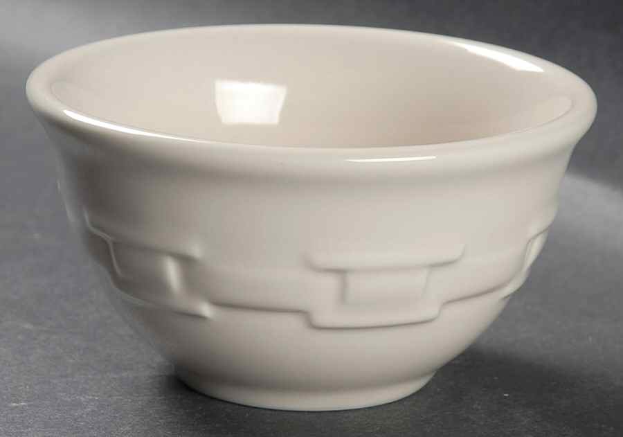 Woven Traditions Ivory Dessert Bowl by Longaberger-1
