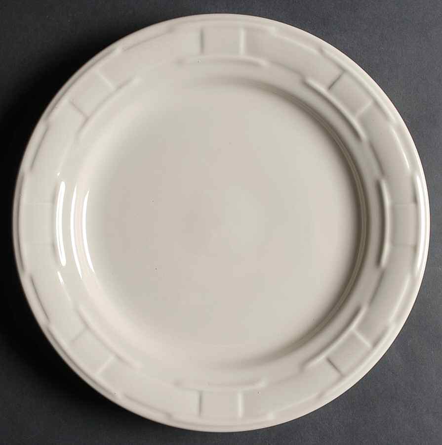 Woven Traditions Ivory Dinner Plate by Longaberger-1