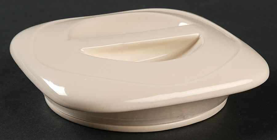 Woven Traditions Ivory Lid for Large Square Canister by Longaberger-1