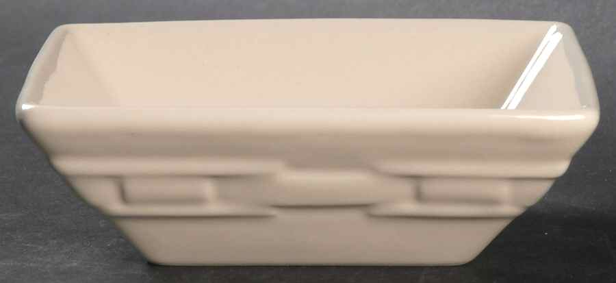 Woven Traditions Ivory 5" Square Tasting Bowl by Longaberger-1