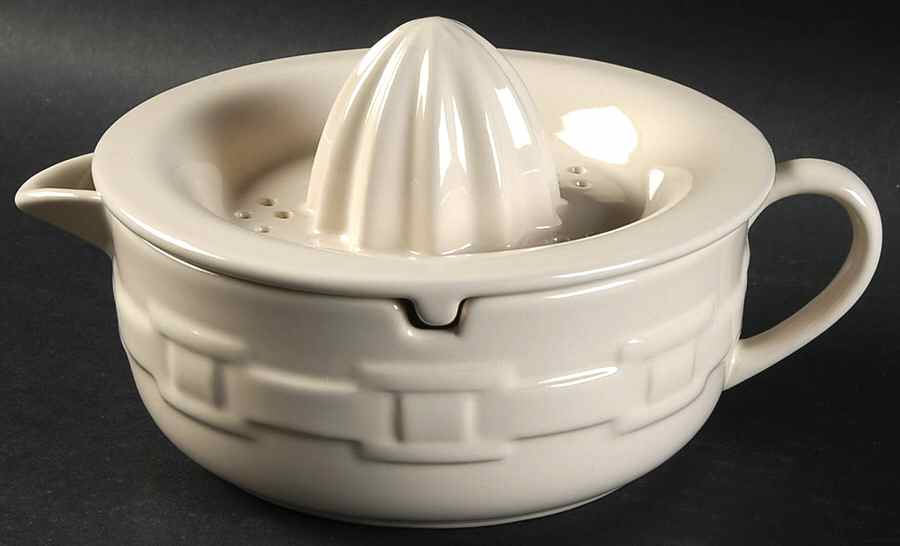 Woven Traditions Ivory 2 Pc Juicer by Longaberger-1