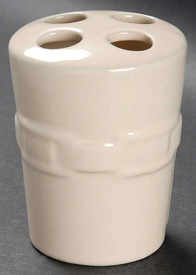 Woven Traditions Ivory Toothbrush Holder by Longaberger-1