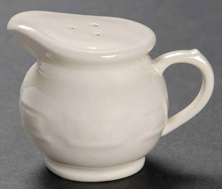 Woven Traditions Ivory Figural 1 Pc Salt Or Pepper by Longaberger-1