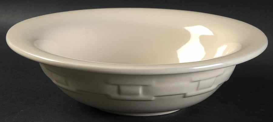 Woven Traditions Ivory Individual Dip Dish by Longaberger-1