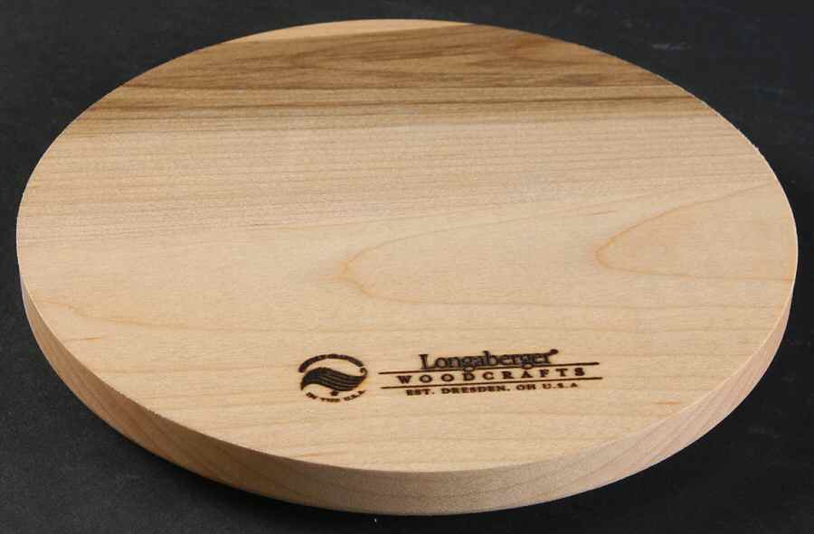 Woven Traditions Ivory Rd Wood Cutting Board for Cheese & Cracker Tray by Longaberger-1