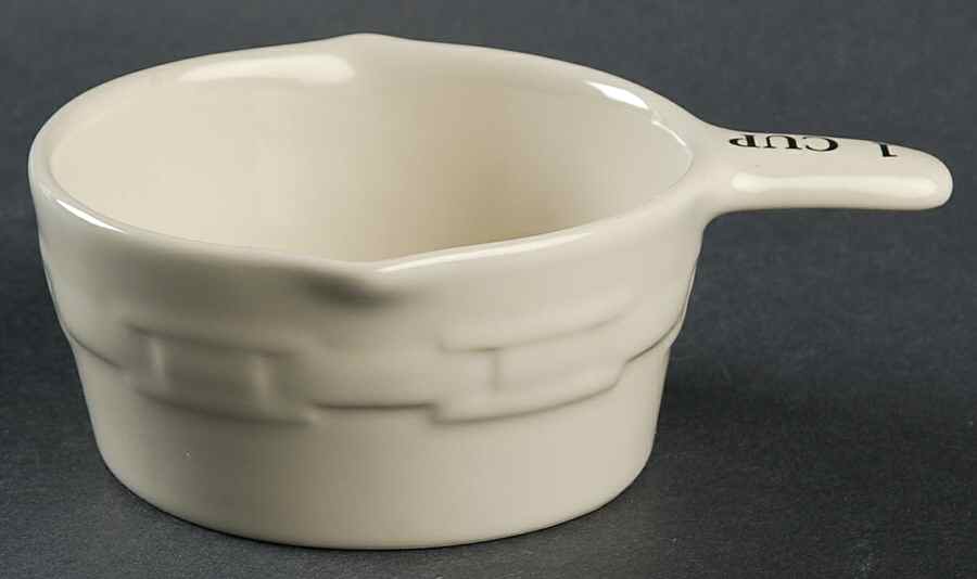 Woven Traditions Ivory 1 Cup Measuring Cup by Longaberger-1