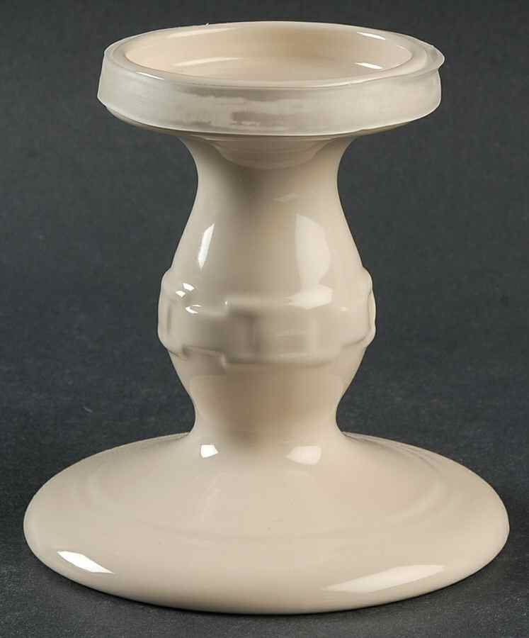 Woven Traditions Ivory Ceramic Base for Glassware Trifle Bowl & Plast Lid by Longaberger-1