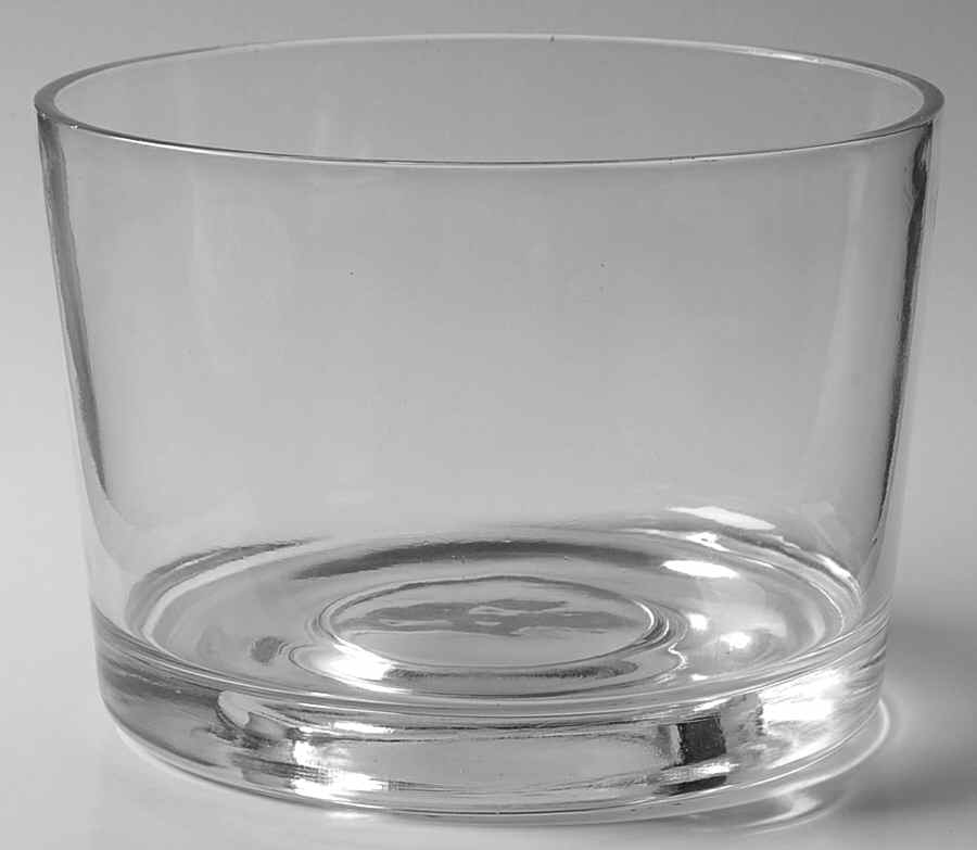 Woven Traditions Ivory Glassware Trifle Bowl No Plastic Lid by Longaberger-1