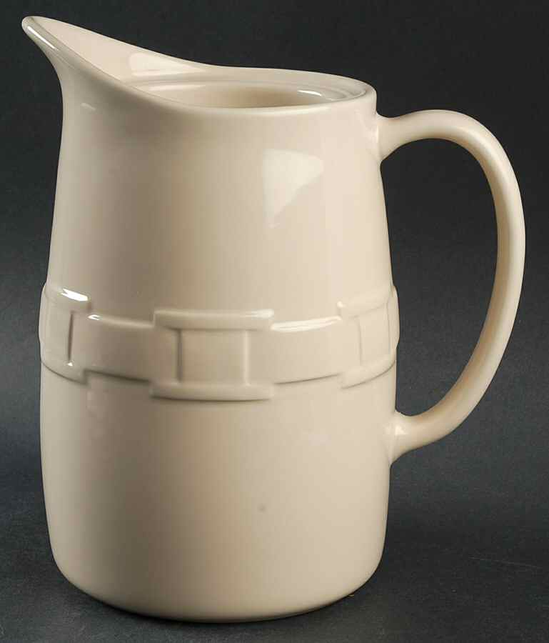 Woven Traditions Ivory Carafe No Lid by Longaberger-1