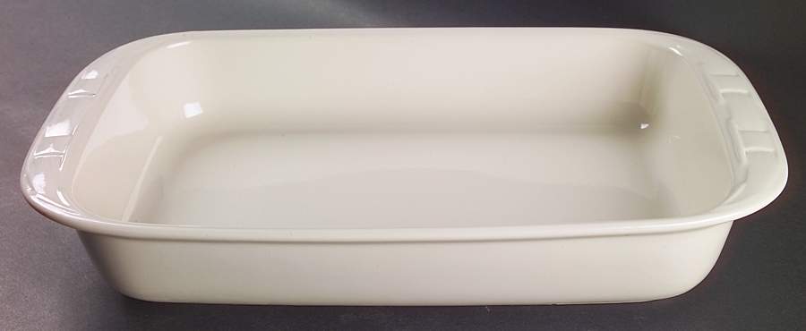 Woven Traditions Ivory 15" Rectangular Baker by Longaberger-1