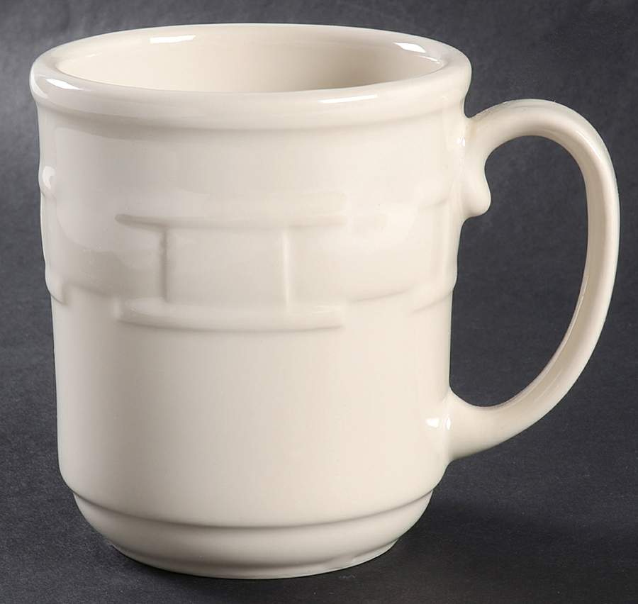 Woven Traditions Ivory Mug by Longaberger-1