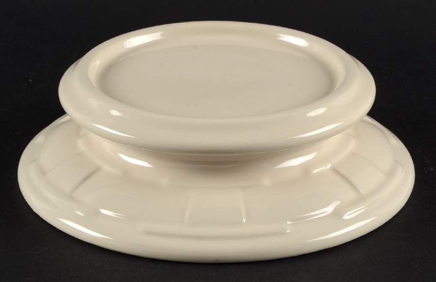 Woven Traditions Ivory 2" Pillar Candleholder by Longaberger-1