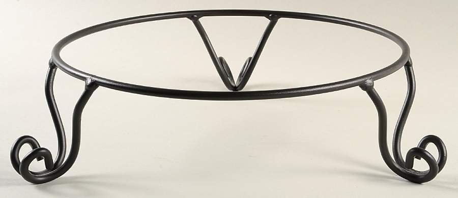 Woven Traditions Ivory Metal Stand for 12" Pasta Serving Bowl by Longaberger-1