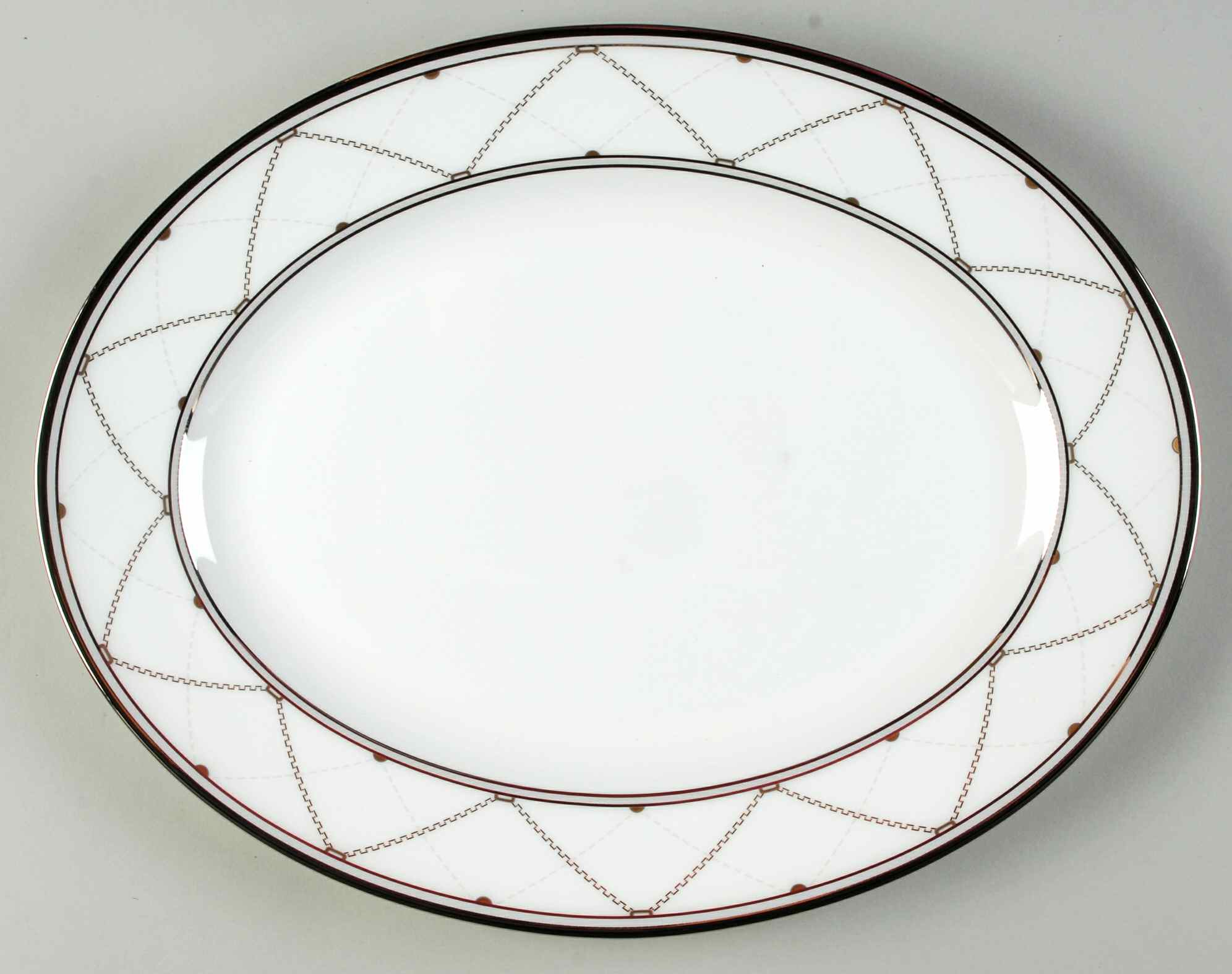 Crossroads 13" Oval Serving Platter by Lenox-1