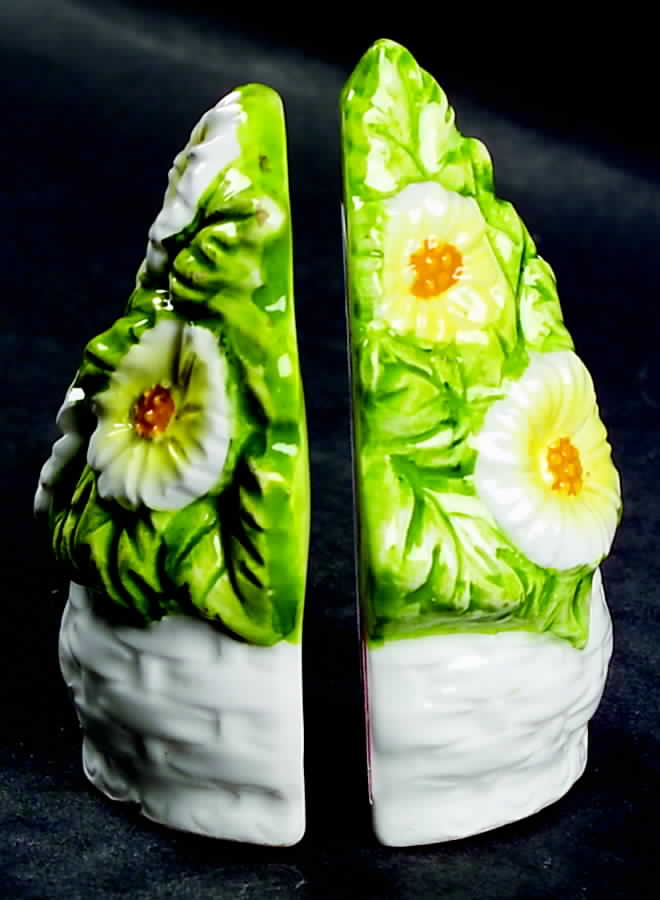 Rustic Daisy Salt & Pepper Set by Lefton-1