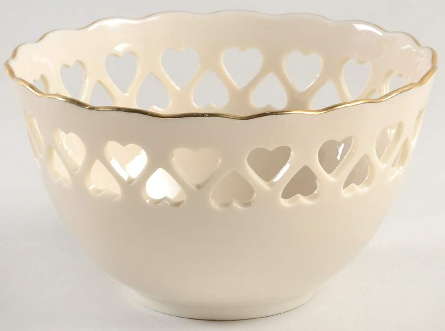 Heart Collection 5" Footed Bowl by Lenox-1
