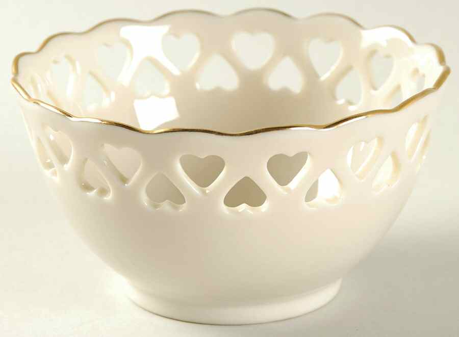 Heart Collection 4" Footed Bowl by Lenox-1