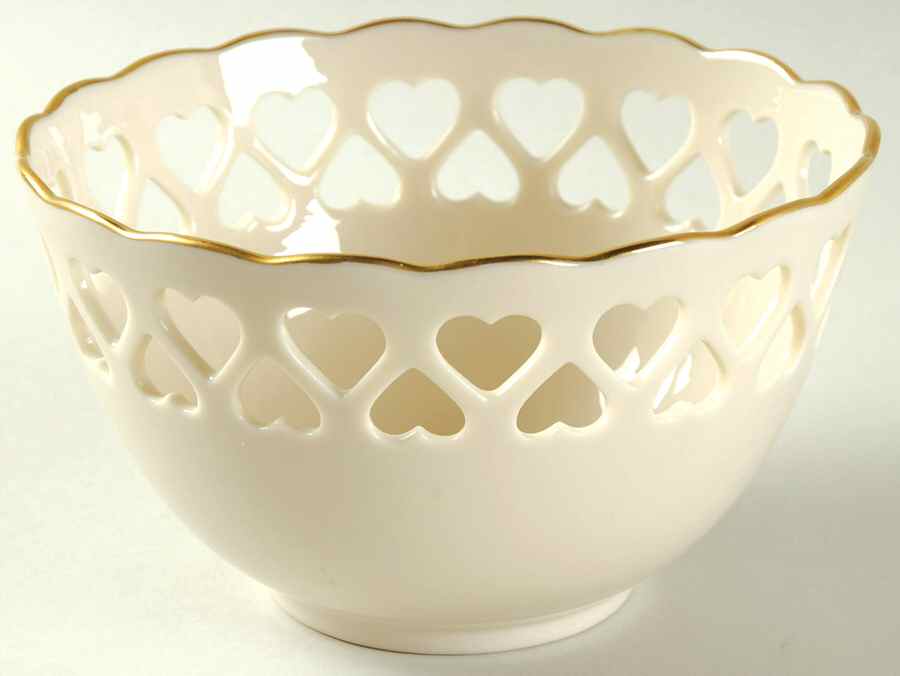 Heart Collection 5" Footed Bowl by Lenox-1