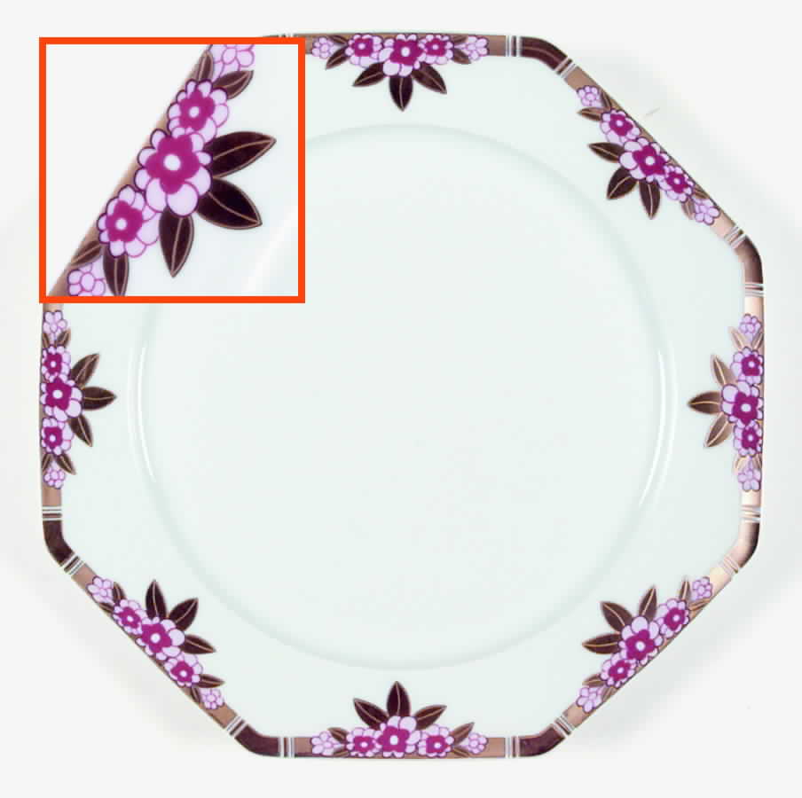 LEL6 Dinner Plate by LEC-Leclair Limoges-1