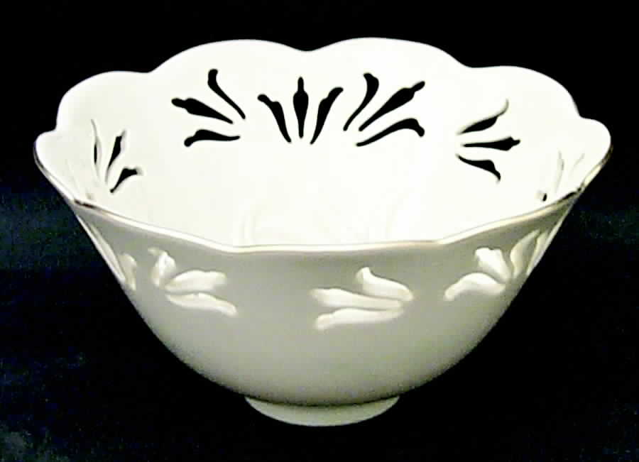 Westbury Collection 6'' Pierced Round Bowl by Lenox-1