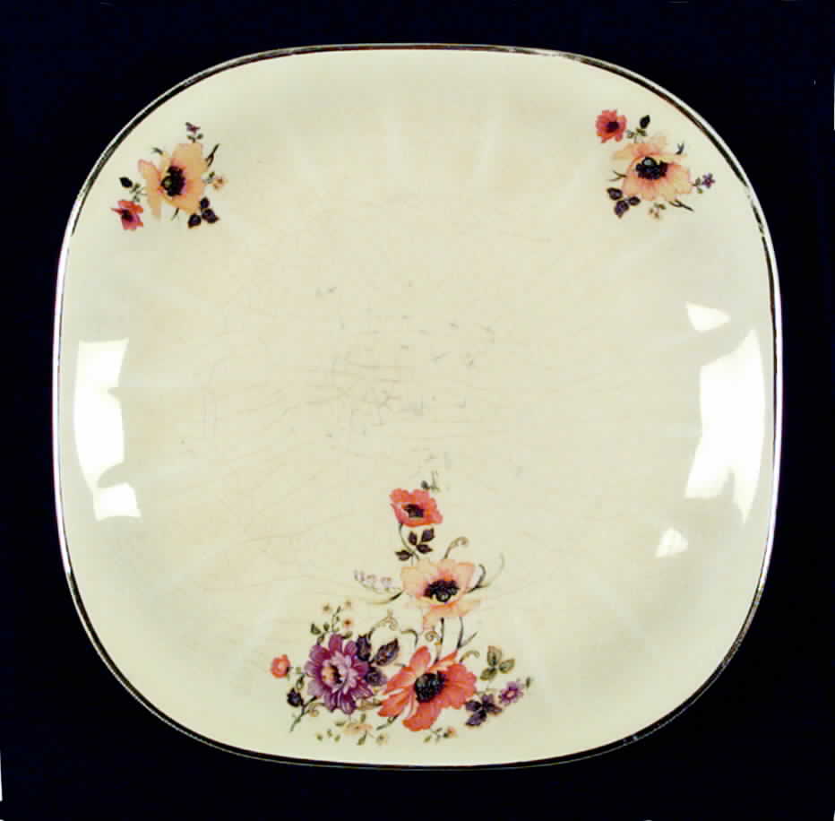 California Square Salad Plate by Limoges-American-1