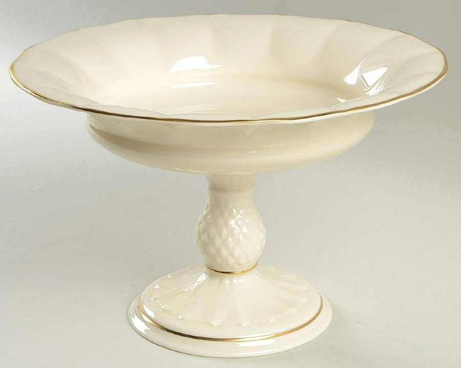 Renaissance Collection Round Compote (Height X Width) by Lenox-1