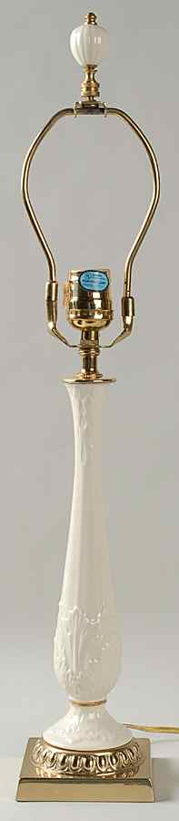 Florentine Collection 20" Electric Lamp No Shade by Lenox-1
