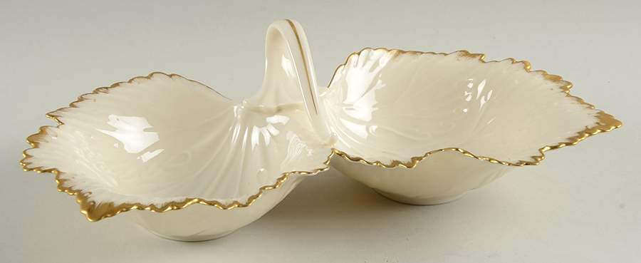 Monticello Collection Gold Divided Condiment Tray by Lenox-1