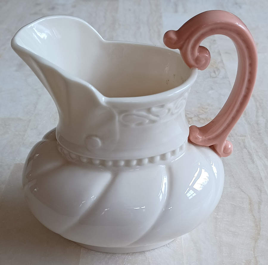 Colonial Collection (No Trim, Green Backstamp) Creamer by Lenox-1