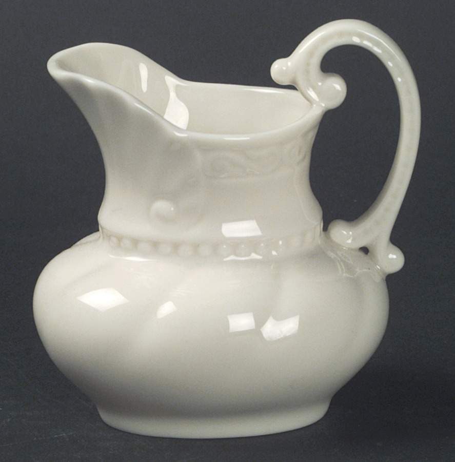 Colonial Collection (No Trim, Green Backstamp) Creamer by Lenox-1