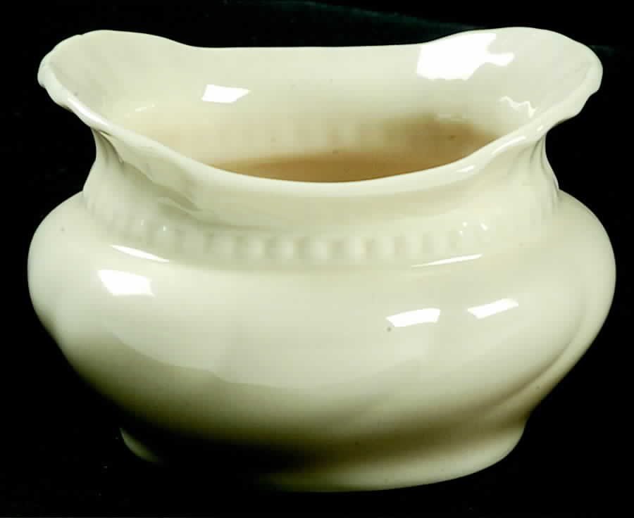 Colonial Collection (No Trim, Green Backstamp) Open Sugar Bowl by Lenox-1