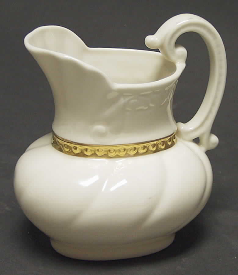 Colonial Collection (No Trim, Green Backstamp) Creamer by Lenox-1