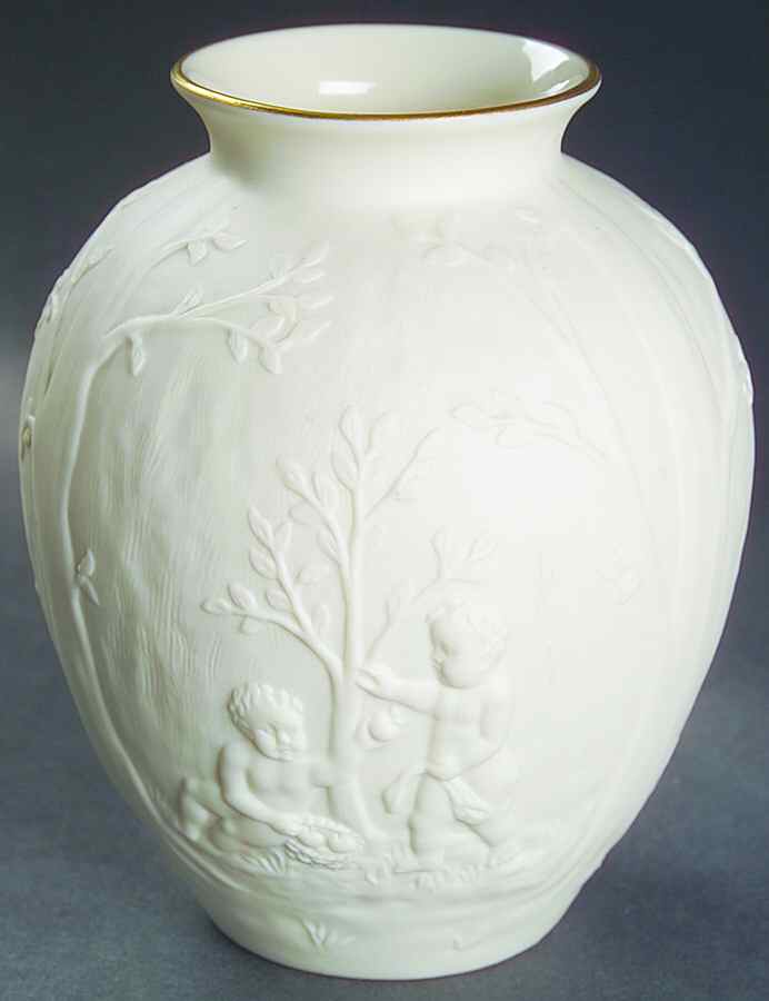 Heritage Collection (Bisque) Posy Vase by Lenox-1