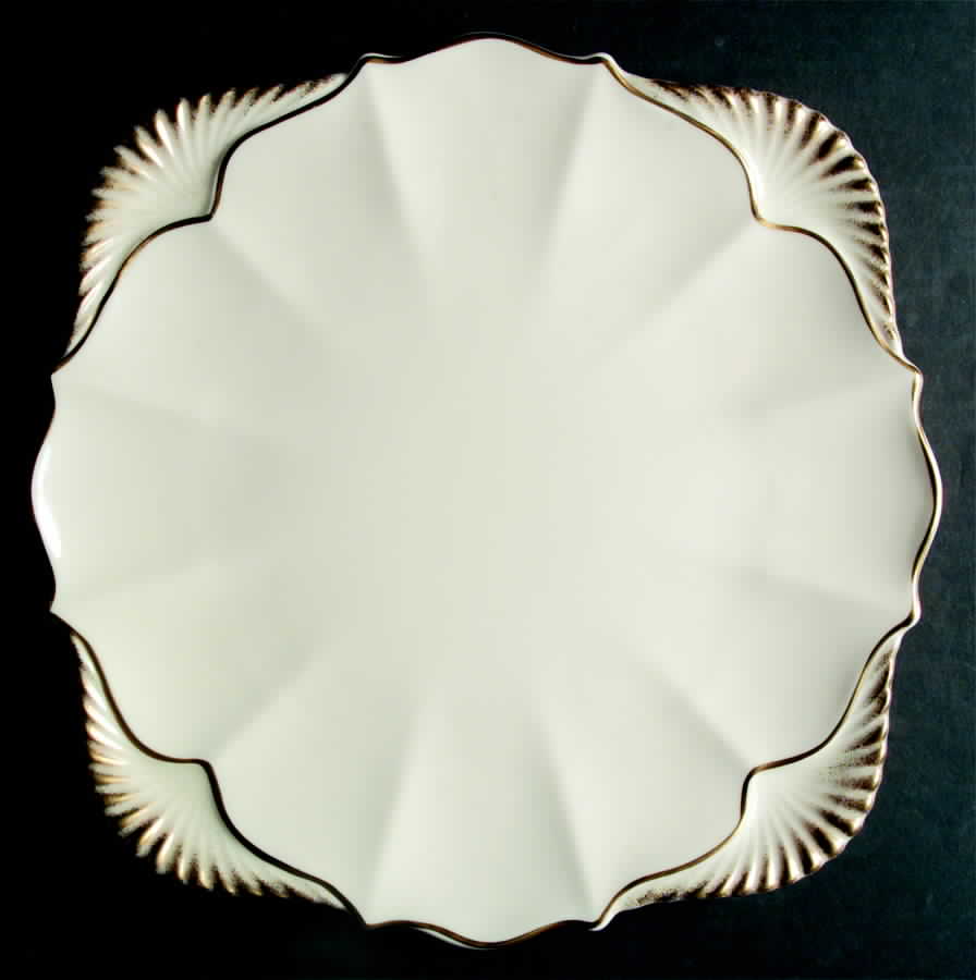 Heritage Collection (Cream) 12" Square Chop Plate by Lenox-1