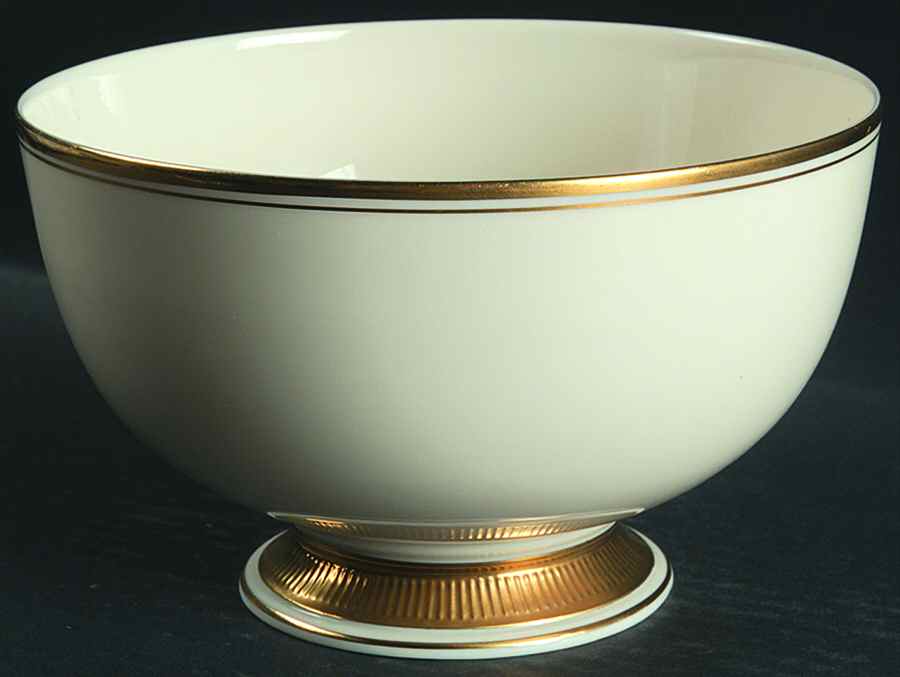Heritage Collection (Cream) 7" Footed Bowl by Lenox-1