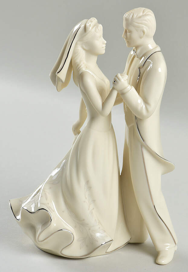 Wedding Promises Collection Cake Topper-First Dance by Lenox-1