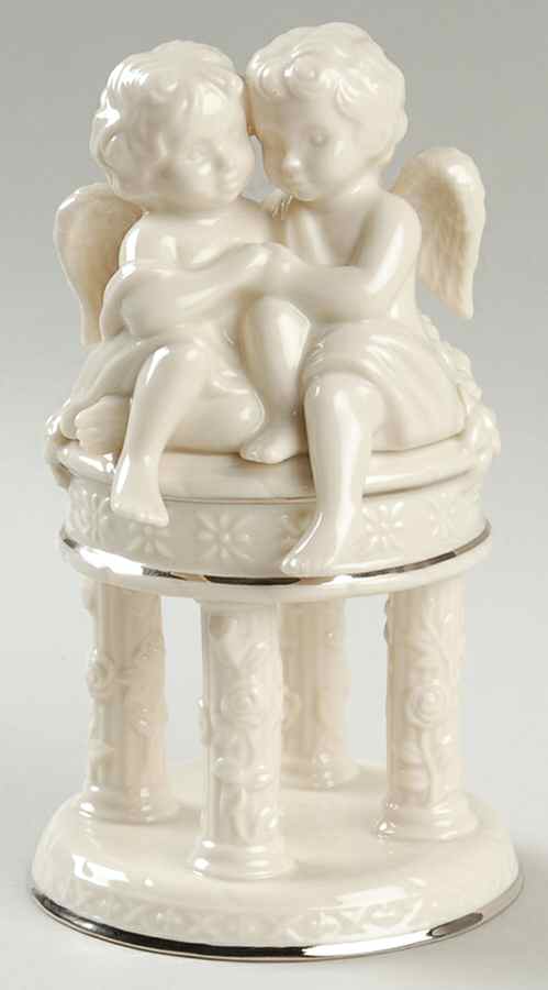 Wedding Promises Collection Cherub Cake Topper by Lenox-1
