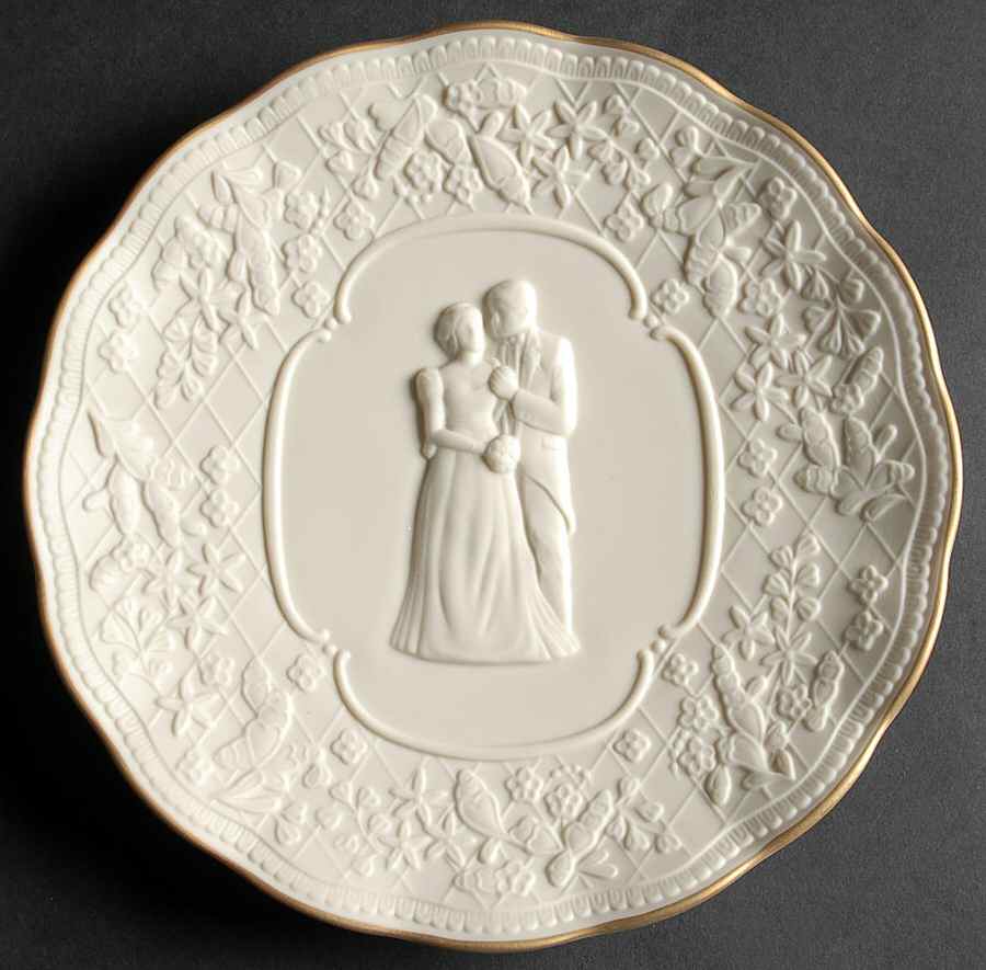 Wedding Promises Collection Bridal Plate by Lenox-1
